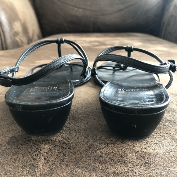 💥LAST PRICE DROP!!!💥 STUART WEITZMAN -6.5- Dressy, Strappy Sandals in black - Picture 4 of 12